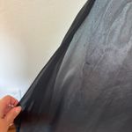 Vintage 90s Grey & Silver Backless Sequin Full Length Formal Prom Dress Gray Size 10 Photo 7