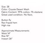 Levi's Levi’s 501 White Cone Denim Straight Leg Jean Size 28 Photo 10