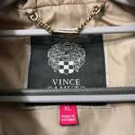 Vince Camuto  Full Zip Beige and Cream Quilted Vest XL. EUC Photo 4