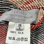 barney's new york  2 Taste Luxury Humor Geo Print Silk Belted Dress Photo 2