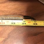 Mesh belt gold silver size medium Photo 3