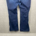 Seven7  Indigo Flare Jeans with Embroidered Pockets Photo 8