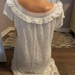 One World NWT  Women’s White Lace Sundress Size Medium Photo 3