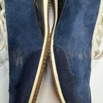 Tory Burch Leather Colorblock Navy White Sporty Sneakers S-421 Sz 9.5 Photo 11