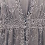 Soft Surroundings Vintage Kimono PL Whimsygoth Goth Witchy Vamp Bell Sleeve 90s Photo 14