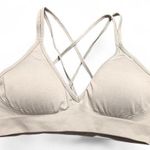 Women's Grey Strappy Bralette Gray Size XL Photo 0