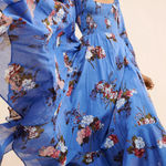 Free People  Morning Glory Long Sleeve Maxi Dress Photo 5