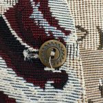 Vintage 90s Northern Traditions Snowman Christmas Tree Tapestry Vest XL Green Photo 6