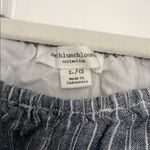 BeachLunchLounge Women’s Striped Blue Dress with Floral Embroidery Photo 3