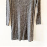 Eileen Fisher Dark Heather Gray Boatneck Sweater Dress Petite Small Wool Blend Photo 5