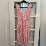 Fresh Produce  Sleeveless Aztec Boho Southwestern Print Faux Wrap Dress Size XS Photo 7