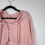 Free People Movement Women's Believer Hoodie Sz M Pink Size M Photo 5