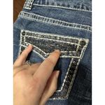Rock & Roll Cowgirl Jeans Women 28x32 Rhinestones Y2K Thick Stitch Western Photo 7