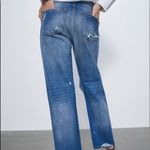 ZARA  JEANS ZW PREMIUM STRAIGHT CROPPED JEANS new Photo 6