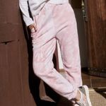 Anthropologie  All Fenix Aryah Pink Tie Dye Joggers NEW Photo 9