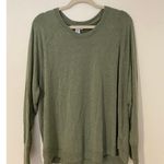Athleta  Mindset Sweatshirt 2X $69 Super Soft Comfortable Long Sleeve Top Green Photo 0