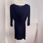 Ralph Lauren  Deep Blue Long Sleeve Dress Photo 2