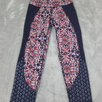 Athleta  High Rise‎ Indigo Shores Chauranga Capri Leggins Sz XXS Photo 0