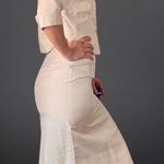 VINTAGE 1960s ecru silk suit Photo 2