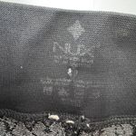 Nux Leggings Womens Small Black Gray Snake Print Vesper Capri High Rise Pants Photo 5