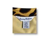 Tommy Bahama Large Leopard Animal Print Midi Dress Resort Mob Wife Safari Travel Photo 3