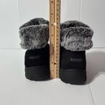 Khombu black suede winter booties women size 8 M Photo 5