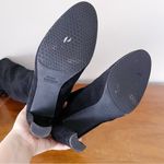 Stuart Weitzman  • Highland Boot over the knee thigh high black suede heeled Photo 13