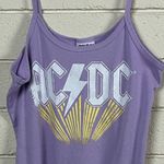 Grayson Threads  AC/DC purple graphic tank dress. Size XL Photo 5