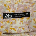 ZARA  Light Pink and White Cutout Dress Photo 3