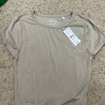 PacSun tan  baby tee Photo 0