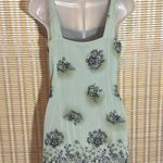 American Eagle  Outfitters Y2K Pale Army Green Floral Sleeveless Mini Dress 4 Photo 10