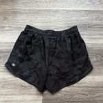 Lululemon Black Camo Athletic Shorts Photo 1
