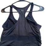 Splits59  Women’s M Bandage Racerback Athletic Tank Black Ruched Sides Shelf‎ Bra Photo 5