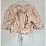 Love, Whit Open Back Pink top size M Size M Photo 2