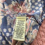 Beige dress women multicolor Size M. Used excellent condition.work office Blue Size M Photo 7