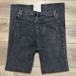 Abercrombie & Fitch 70's Flare Ultra High Rise Black Stretch Jeans Size 26 Photo 2