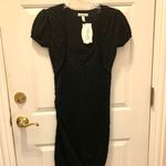 Speechless Cap Sleeve Bodycon Black Dress Photo 0