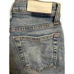 RE/DONE  Originals High-Rise Ankle Crop Stretch Mid-90’s Wash Blue Jeans Size 26‎ Photo 9