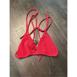 Revolve House Of Harlow Red Swim Bikini Top Sz S‎ Photo 1