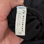 Free People FP Movement Black Scrunch Oversized Barrel Leg Jumpsuit Size Small Photo 2