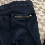 Veronica Beard Moto Skinny Stretch Blue Jeans | Size 4 Photo 6