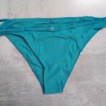 ANDIE  The Riviera High Waisted Bottom Blue Swimwear Belted Size S New Photo 0