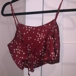 Crimson Starred Top Photo 2