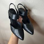 Paul Green  Black Leather Nicolette Pointed-toe Pump Heels 5.5 / US 8 Photo 3