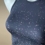 Buffbunny  | Aurora Black Rosé Athletic Crop Top Sz S Photo 4