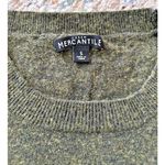 J.Crew Sweater Womens Small Green Wool Cotton Boxy Preppy Career Academia Photo 5