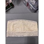 Braza Lace Bandeau Bra Top Cream Medium 8 10 Bralette Bralet Bralette Size undefined Photo 1