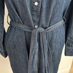 Wrangler Large Long Sleeve Western
Snap Denim Shirt Dress Dark Blue, XXL, NWT Photo 5