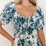 Baltic Born  Cadence Midi Dress In Jade Floral Photo 4