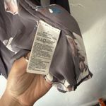 Banana Republic Women's Floral Print Button Down Shirt Career Dark Romantic M Photo 5